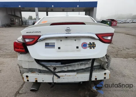 2016 Nissan Maxima 3.5S z USA, uszkodzony, nr VIN 1N4AA6APXGC422078